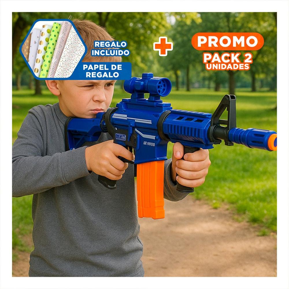 Pack2 Lanzador de Dardos con Base para Juego Activo y Coordinacion en Casa Y+Papel Regalo