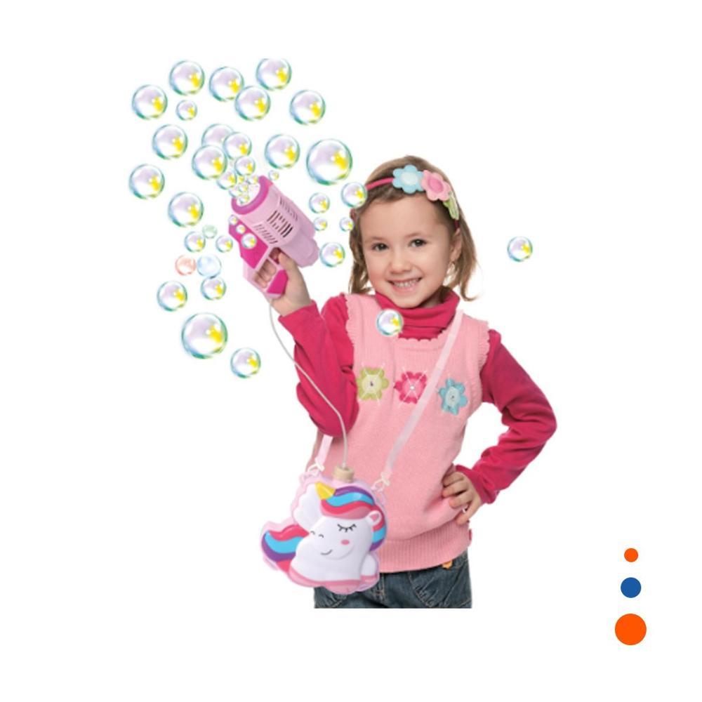 Dispositivo de Burbujas con Mochila Portatil para Diversion al Aire Libre Y+Papel Regalo