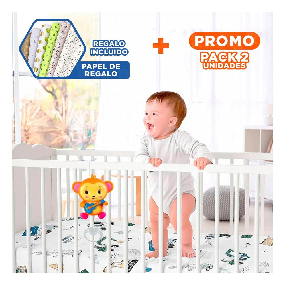 Pack2 Creacion Sonora Decorativa a Cuerda Marron con Acabado Calido para Hogar Y+Papel Regalo