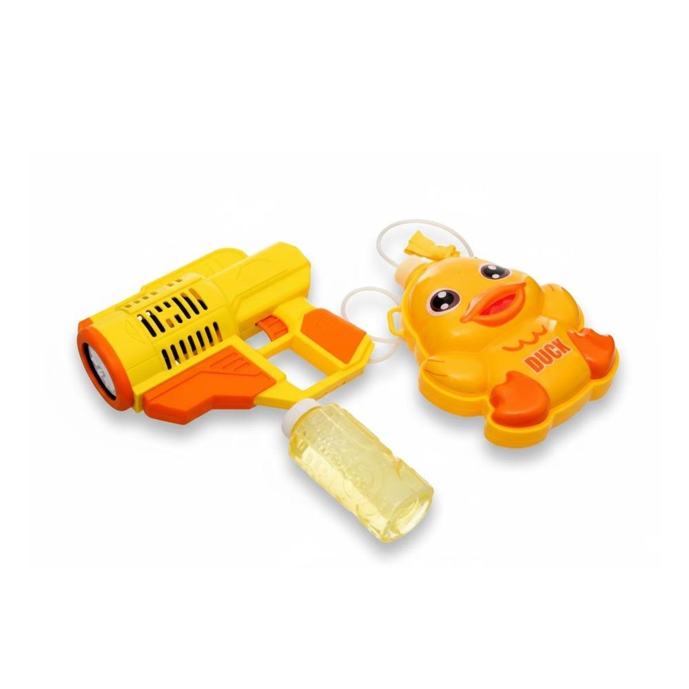Complemento de Burbujas con Mochila Portatil Pato Amarillo para Juegos Exterior Y+Papel Regalo