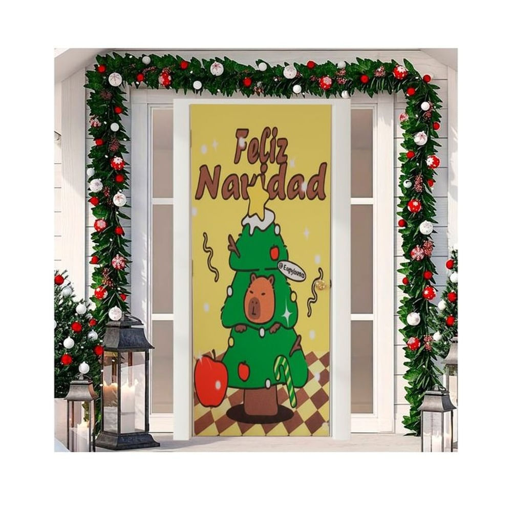 Funda Navideña Para Puerta 410878-1-2