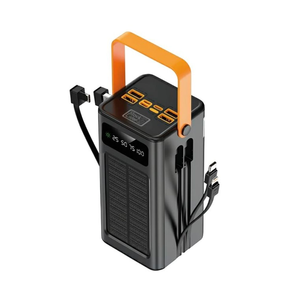 Super Power Bank Octopus 2 4en1 CP08 Negro