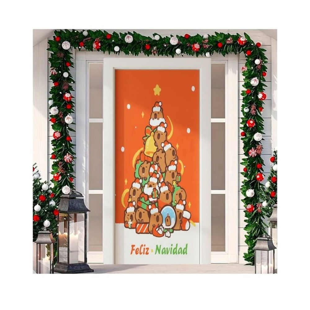Funda Navideña Para Puerta 410878-1-3