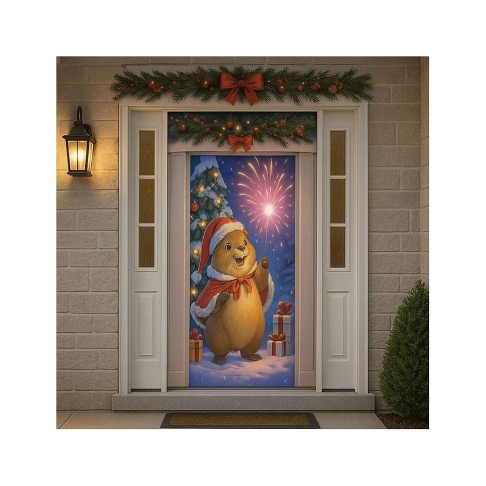 Funda Navideña Para Puerta 410878-3-2