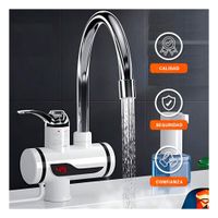 Llave Calentadora de Agua Blanco con Flujo Constante para Uso Diario Y+Papel Regalo