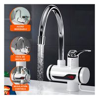 Llave Calentadora de Agua Blanco con Uso Practico en Tareas de Limpieza Y+Post It