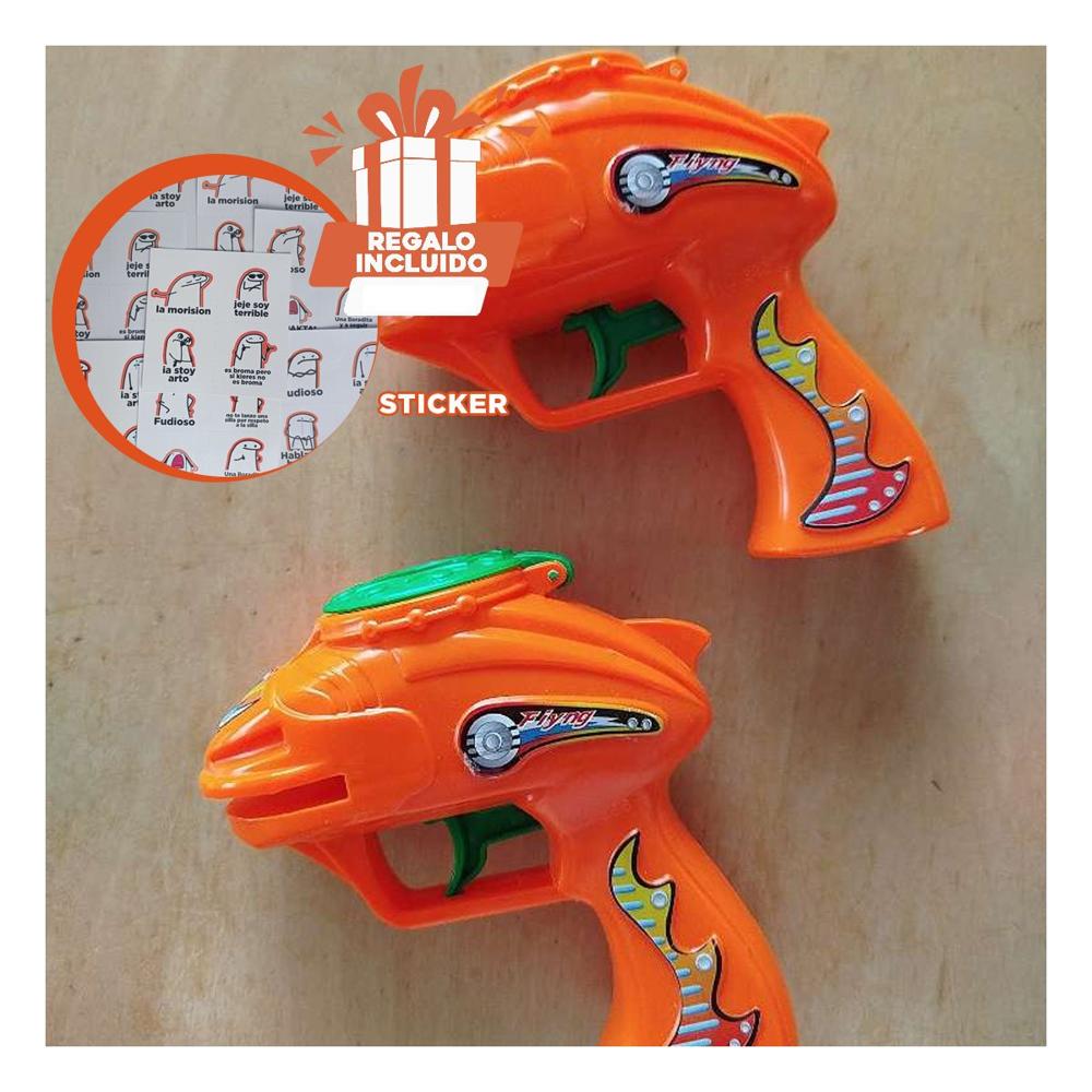 Entretenimiento Activo Lanza Dardos en Blister Anaranjado Y+Regalo Sticker