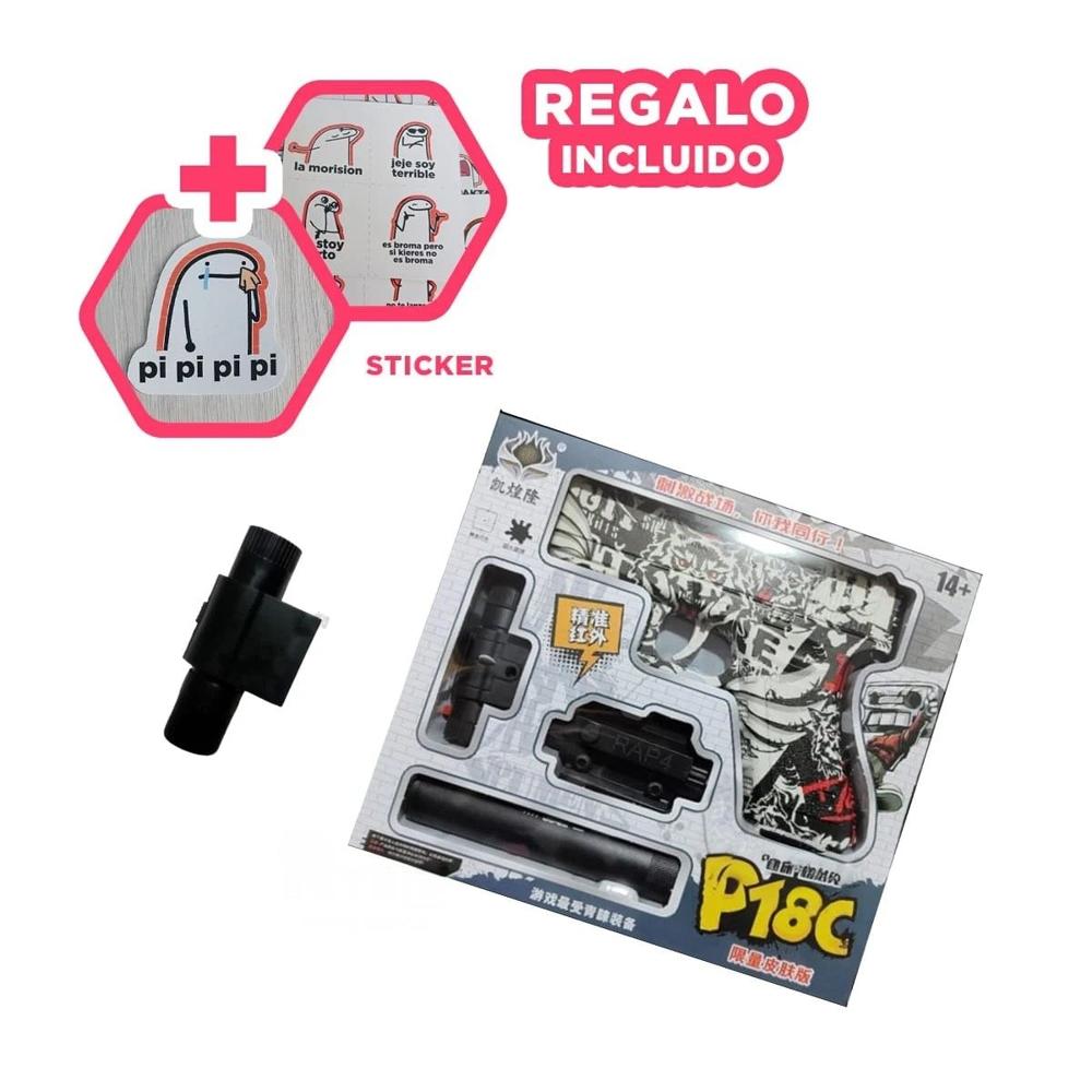 Juego Hidrogel Silenciador Chica para Actividad Creativa Y+Regalo Sticker