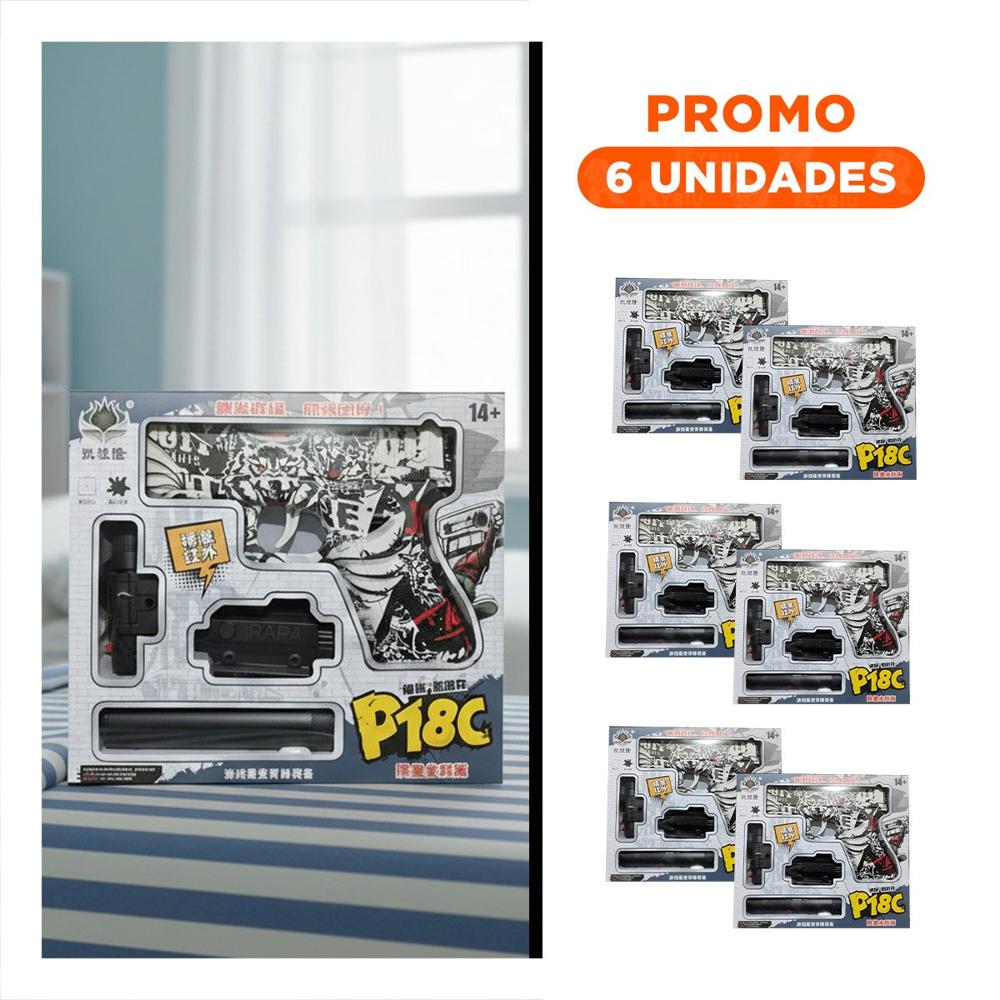 Pack6 Dispositivo Hidrogel Silenciador Chica para Diversion en Casa