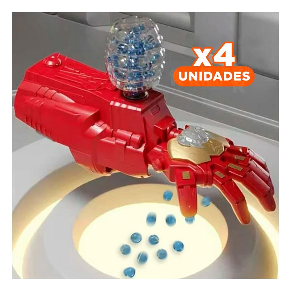 Pack4 Soporte para Juego Superheroe Hidrogel Tono Guinda Estilo Heroico Y+Regalo Sticker