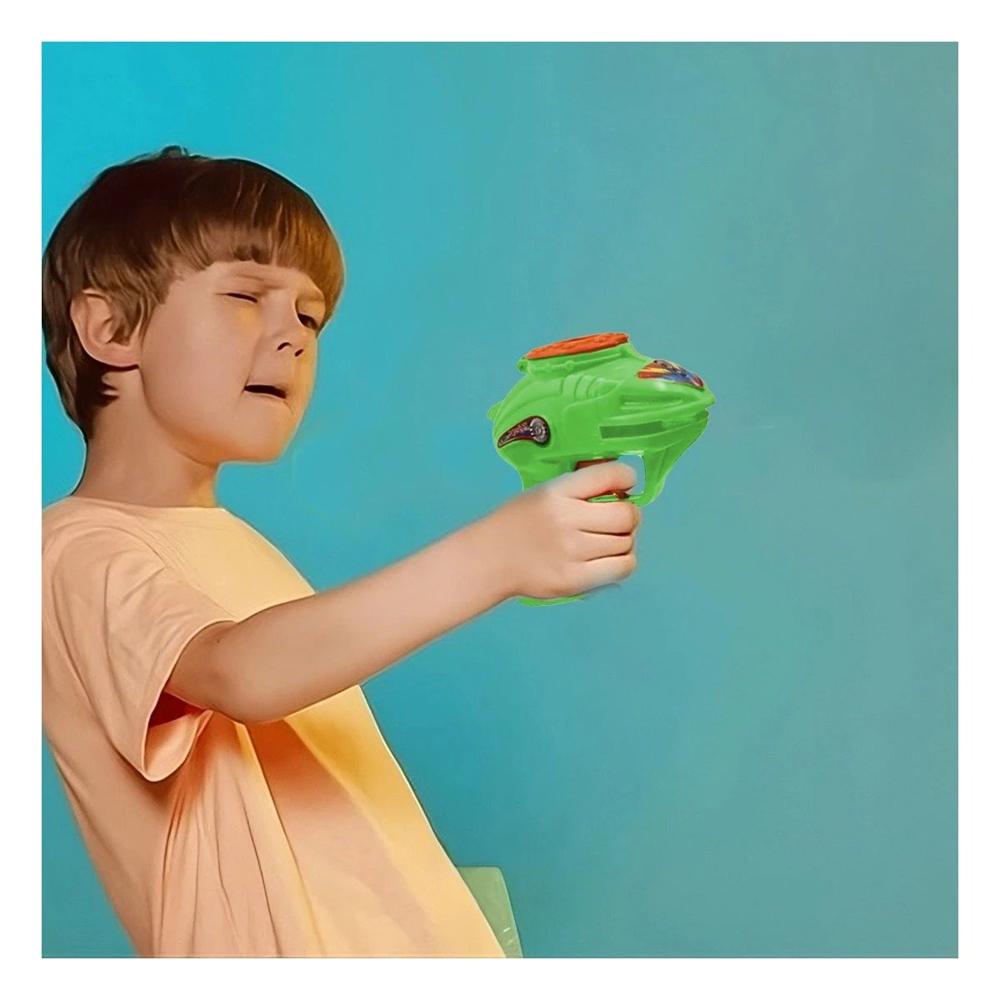 Alternativa de Diversion Lanza Dardos Verde en Blister Y+Ligas Regalo