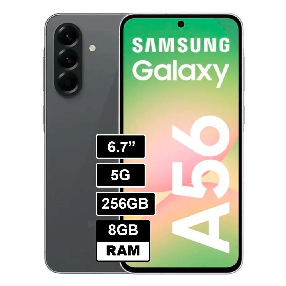 SAMSUNG GALAXY A56 5G 256GB 8GB RAM -NEGRO