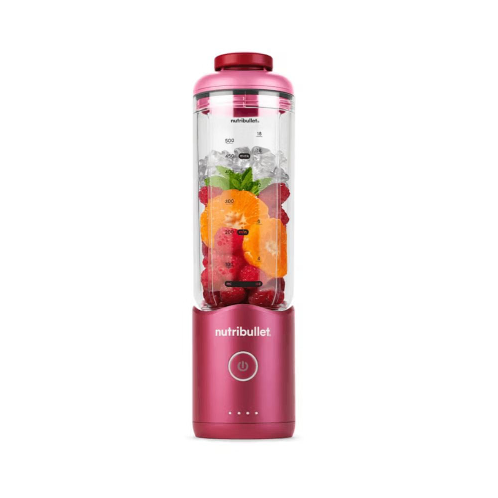 Licuadora Portatil Nutribullet Flex 650 ml Fucsia