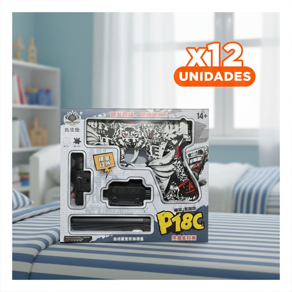 Pack12 Dispositivo Hidrogel Silenciador Chica para Diversion Activa