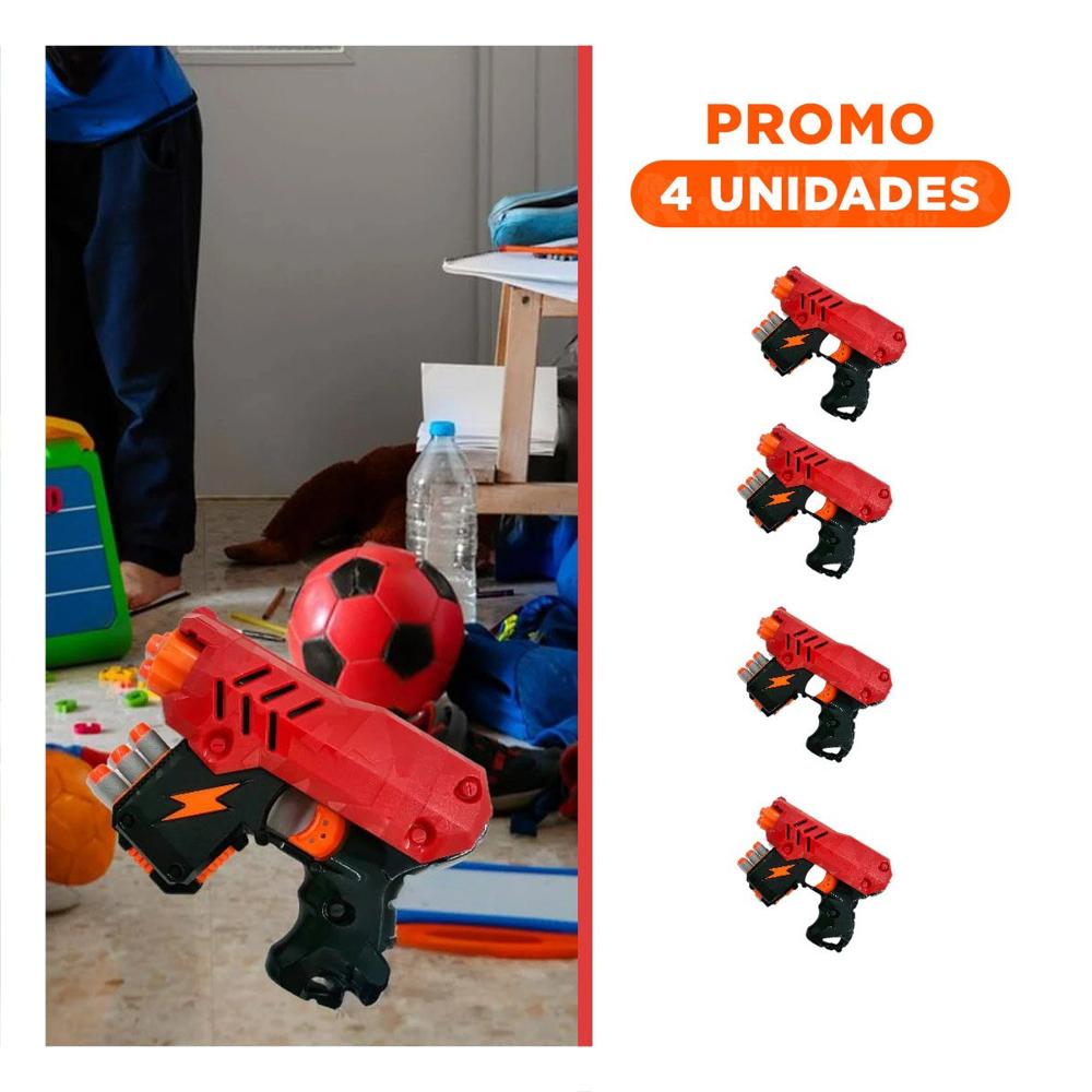 Pack4 Coleccion de Lanzadores Tumba Latas para Juego Diario Y+Regalo Sticker