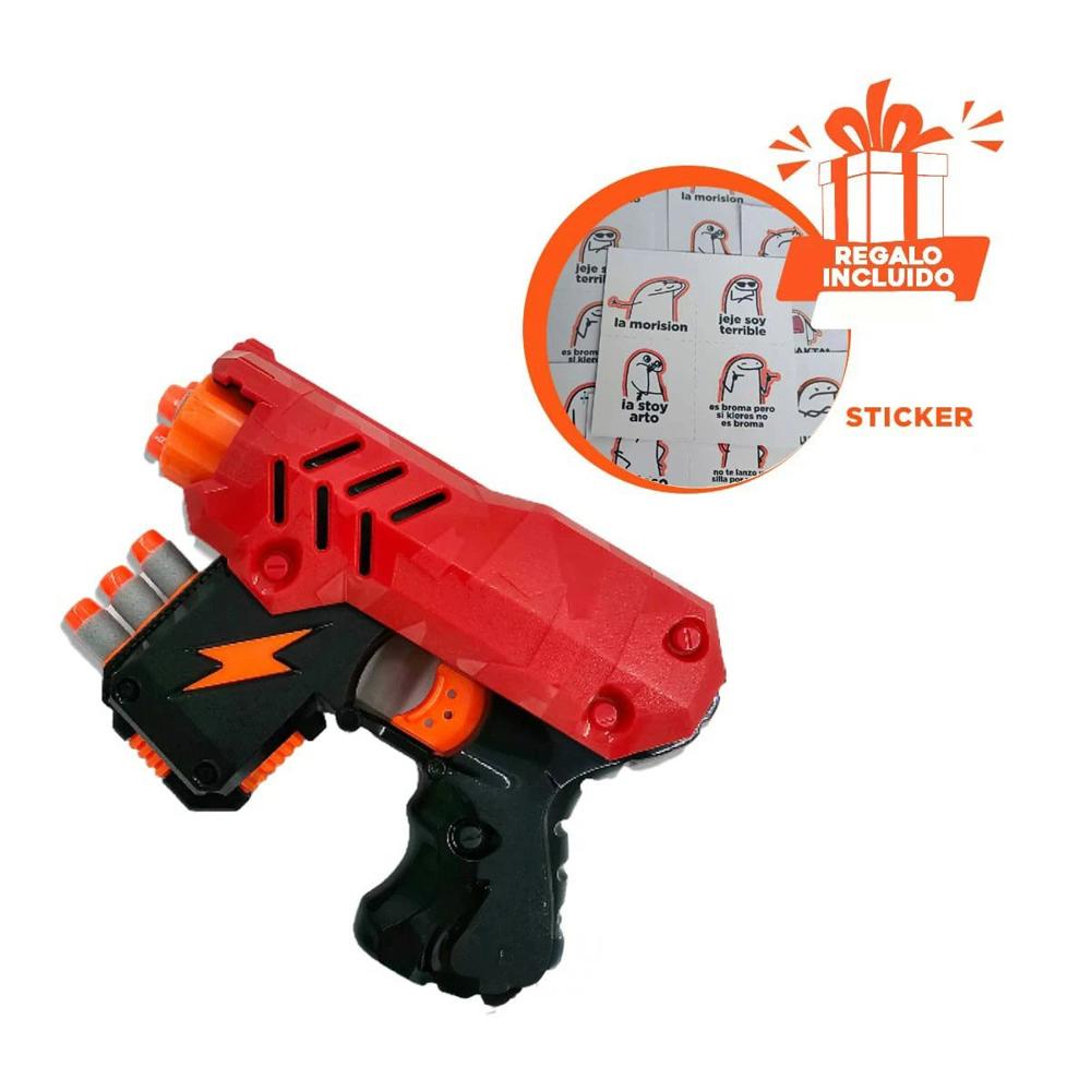 Juguete Lanzadores Tumba Latas para Diversion Y+Regalo Sticker