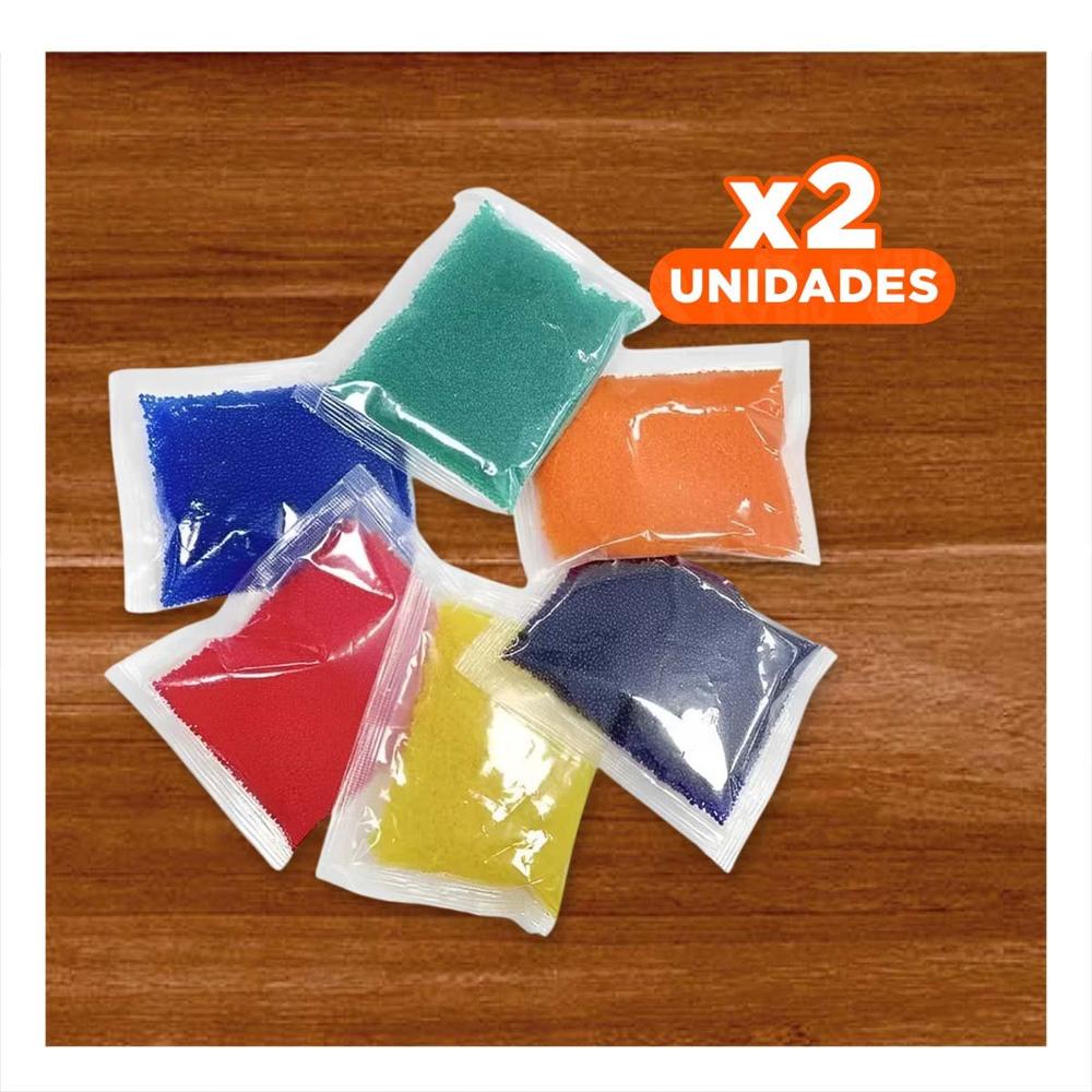 Pack2 Empaque practico de balines de hidrogel cinco mil unidades Y+Regalo Sticker