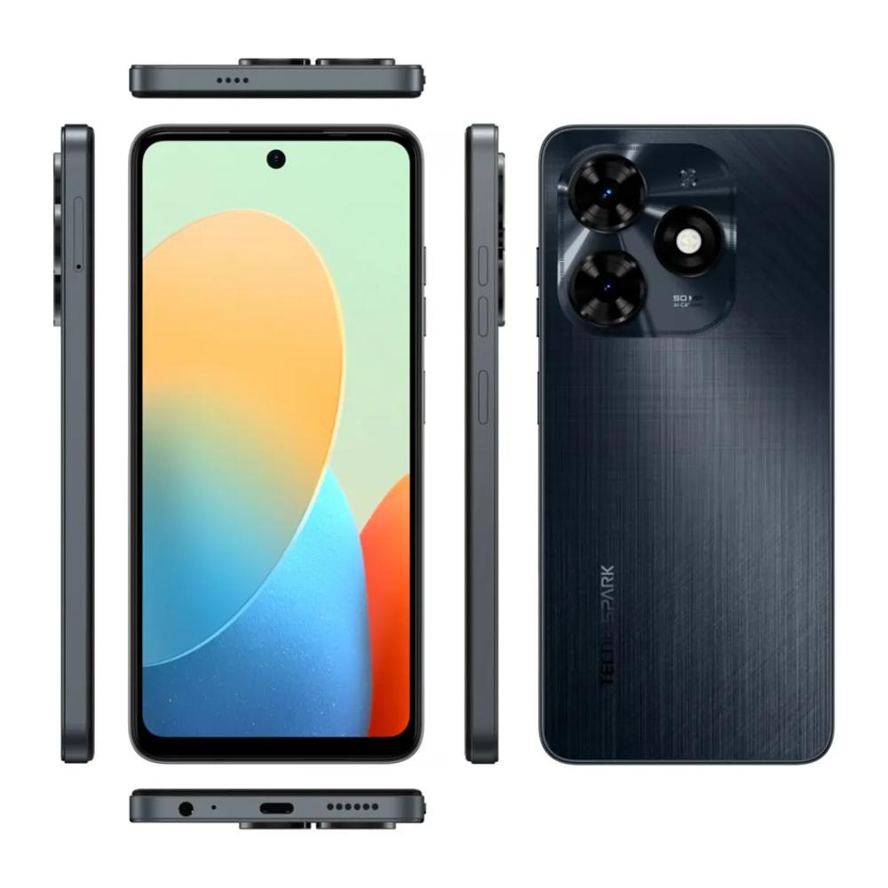 Tecno Spark 20c Dual SIM 128 GB negro 8 GB RAM