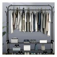 Organizador para Bano con Colgador Doble y Ruedas Negro Y+Post It