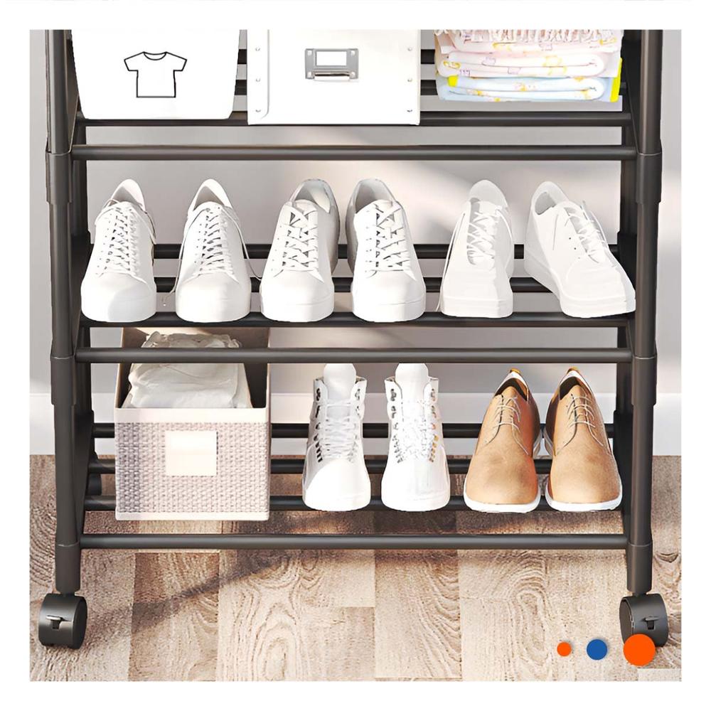 Organizador Colgador Doble Moderno con Gran Capacidad Negro Pro Y+Post It