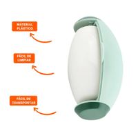 Limpiador Quita Pelusa Reutilizable Verde Para Sofa Ropa Y Tapiceria Y+Ligas Regalo