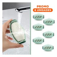 Pack6 Limpiador Quita Pelusa Reutilizable Verde Para Uso Diario En Casa