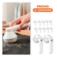 Pack12 Rasurador De Bolas Blanco Electrico Para Quitar Pelusas Y Bolas Y+Regalo Sticker