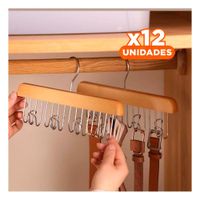 Pack12 Gancho Decorativo con Ocho Ganchos para Orden en Ambientes del Hogar Y+Papel Regalo
