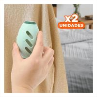 Pack2 Limpiador Quita Pelusa Reutilizable Verde Duradero Y Ligero Y+Papel Regalo