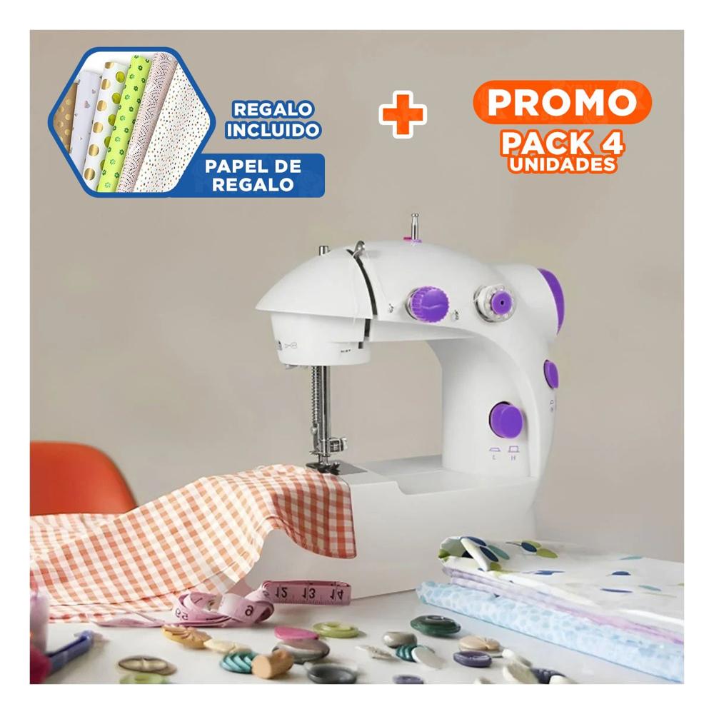 Pack4 Articulo de Costura para Trabajos Manuales y Arreglos de Ropa Y+Papel Regalo