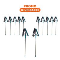 Pack12 Aspirador Ligero y Silicona 2 en 1 para Cocina, Sala y Dormitorio Verde Y+Regalo Sticker
