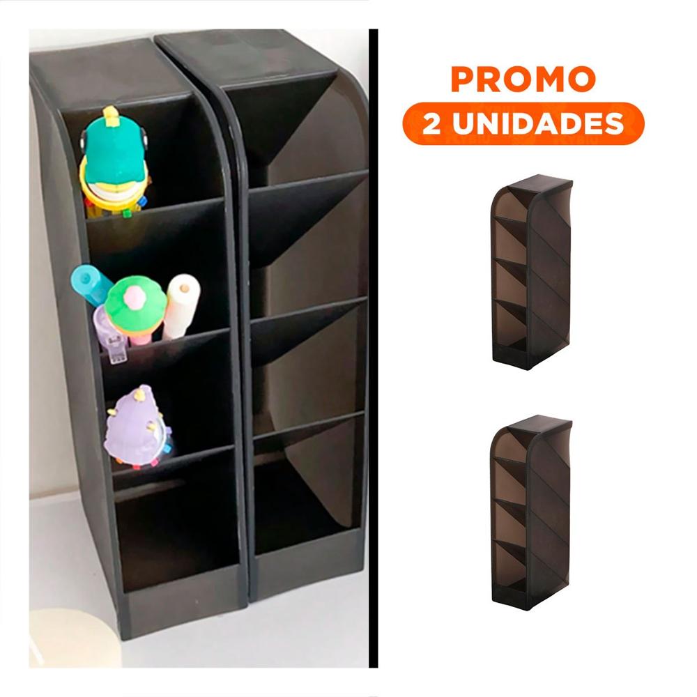 Pack2 Organizador pensado para Orden Constante con Inclinacion Negro