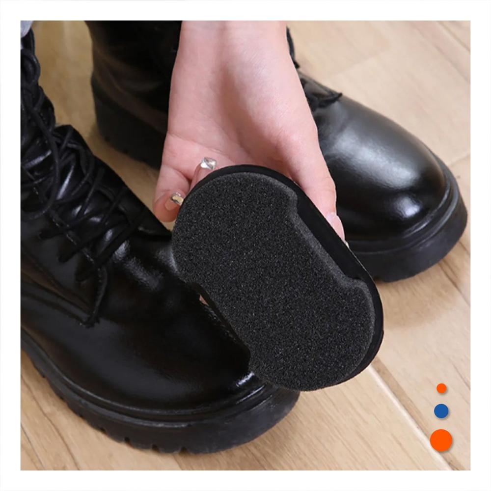 Crema Multiuso Negro 6,5x10,5cm para Mantener Zapatos Impecables Y+Regalo Sticker