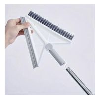 Trapeador Compacto y Silicona 2 en 1 para Pisos y Superficies Blancas Blanco Y+Regalo Sticker