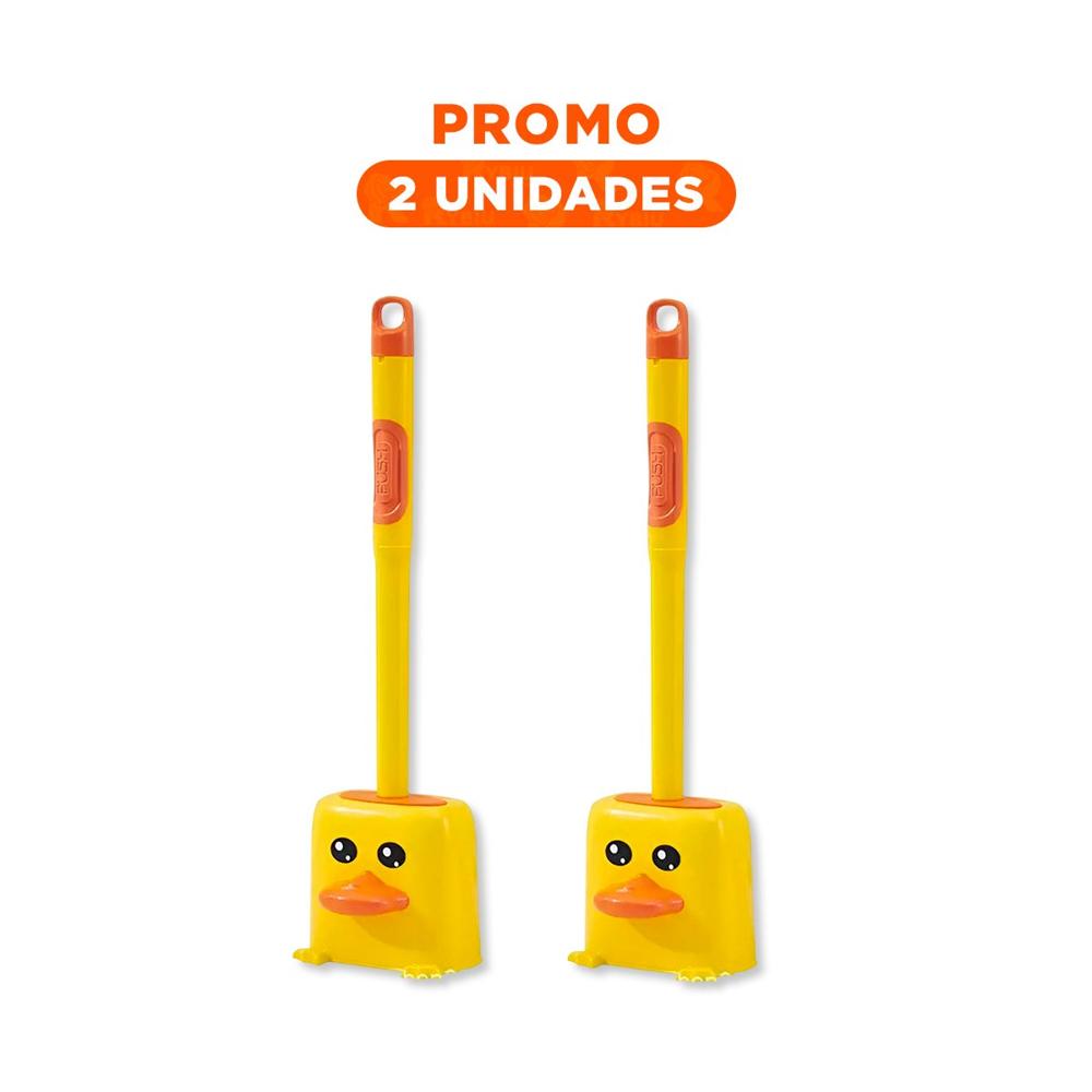 Pack2 Implemento Domestico para Aseo del Inodoro con Silicona