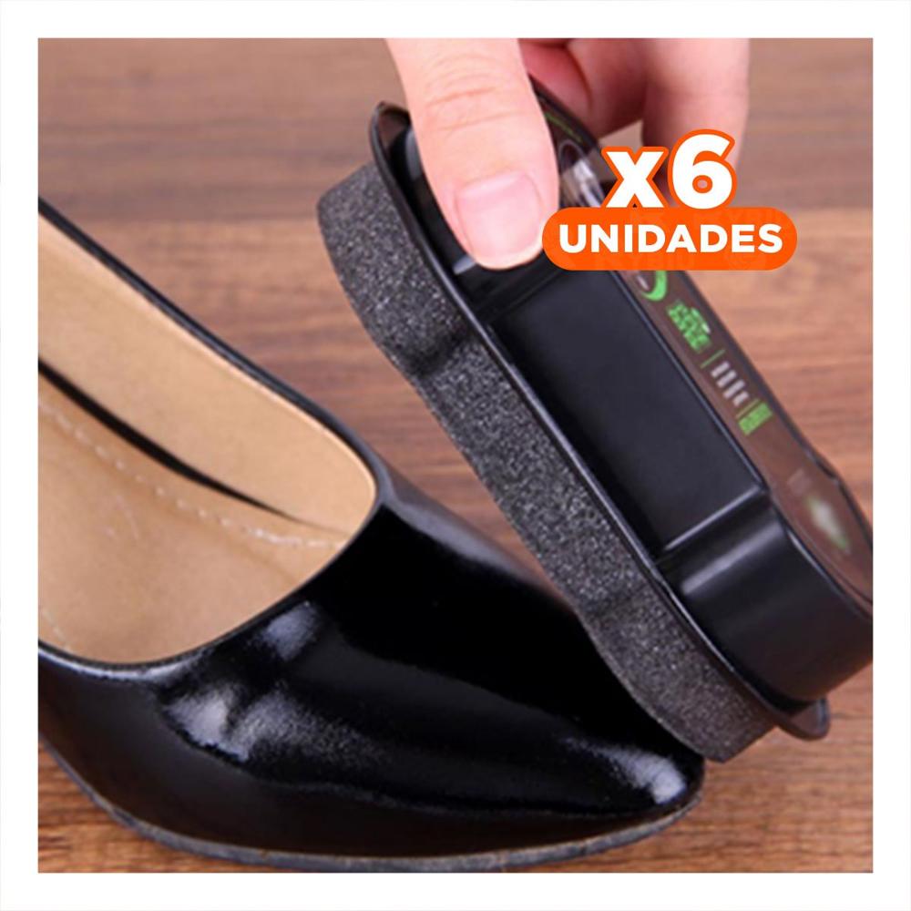 Pack6 Abrillanta Facil Negro 6,5x10,5cm Brillo Rapido y Proteccion Completa Y+Papel Regalo