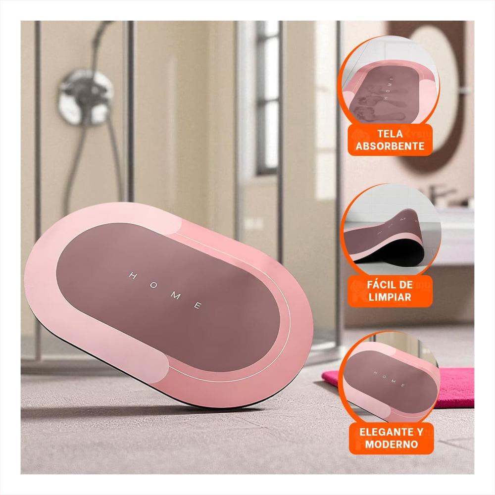 Cobija Ovalada Home Rosado Funcional y Suave Ideal para Cualquier Area Y+Post It