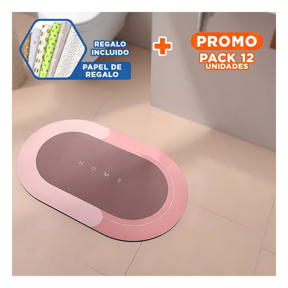 Pack12 Colchoneta Decorativa Home Rosado Funcional y Suave Perfecta Y+Papel Regalo