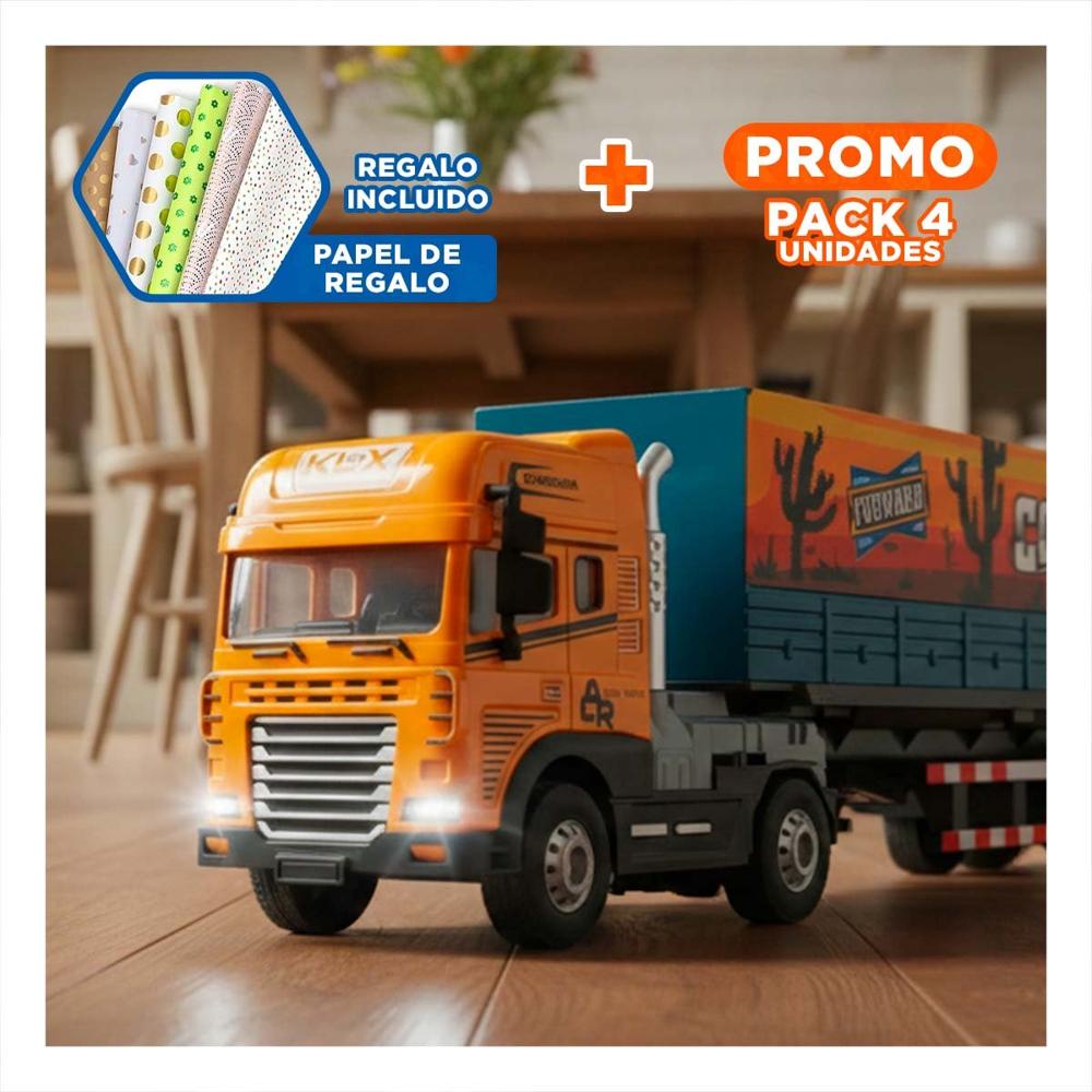 Pack4 Formato Recreativo con Luces y Sonido para Juego en Casa Y+Papel Regalo