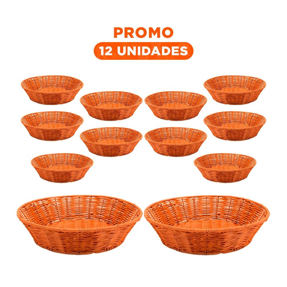Pack12 Elemento funcional circular de plastico tejido para casa Y+Regalo Sticker