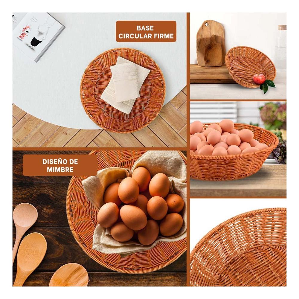 Opcion circular de plastico tejido para organizacion del hogar Y+Post It