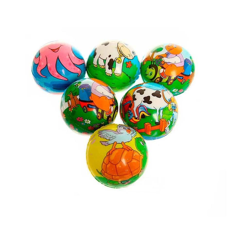 Set de Pelotas Antiestres Set12 Animales Relajacion y Juego Y+Regalo Sticker