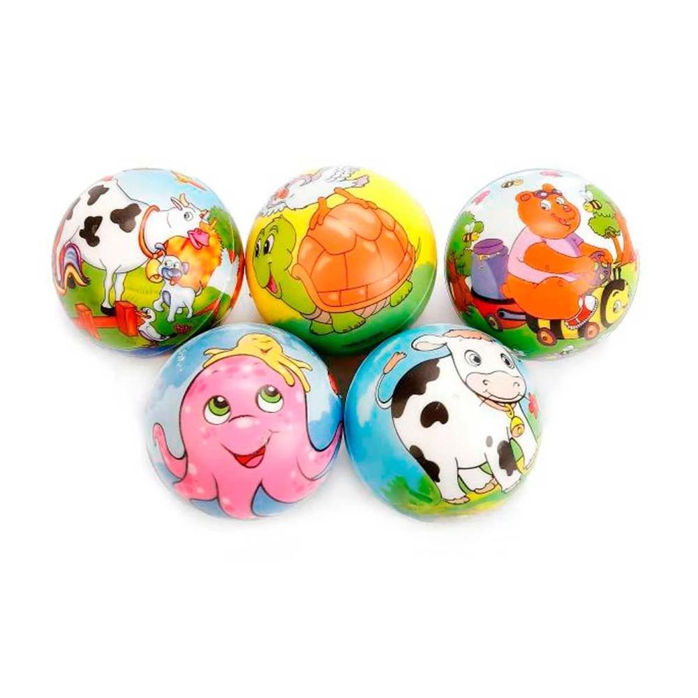 Pack12 Paquete Relax de Pelotas Antiestres Set12 Animales Y+Regalo Sticker