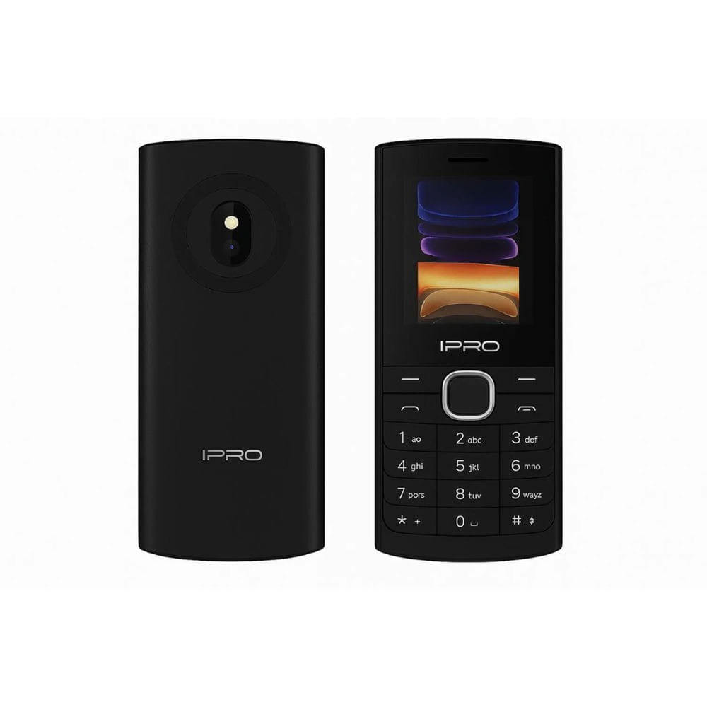 TELEFONO IPRO A12 2G CON CAMARA COLOR NEGRO
