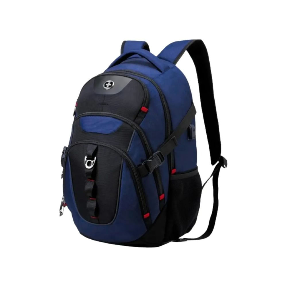 Mochila Swiss Digital Vector Sd803-12 Para Laptop Y Viaje