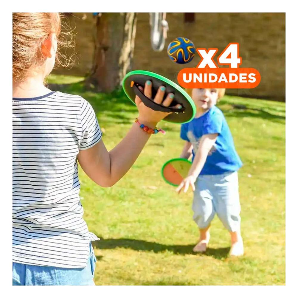 Pack4 Solucion Deportiva de Pelotas Antiestres Set12 Rayas Curvas Colores Hogar