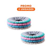 Pack2 Cobertor Textil para Inodoro Afelpado Suave y Calido en Frio Hogar
