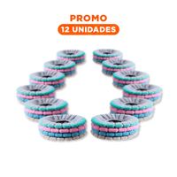 Pack12 Base de Tela para Inodoro con Acabado Afelpado y Tacto Agradable Extra Y+Regalo Sticker