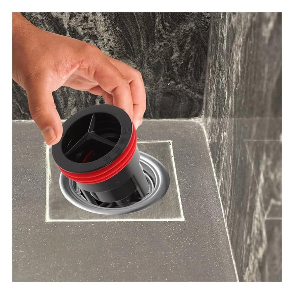 Sistema de Piso con Drenaje y Prevencion de Olores para Cocina Negro Y+Papel Regalo Sistema de Piso con Drenaje y Prevencion de Olores para Cocina Negro Y+Papel Regalo