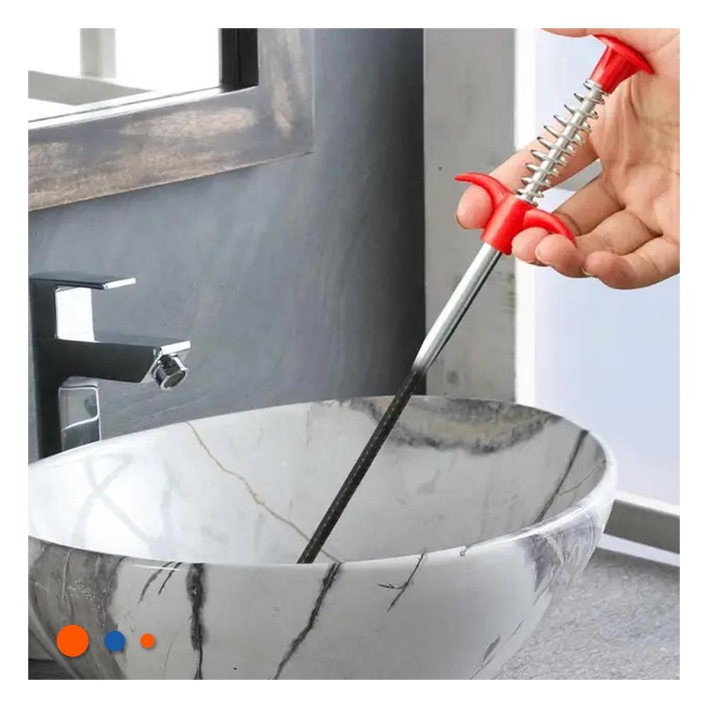 Destapador Tipo Gancho Practico para Limpieza de Desagues Negro Pro Y+Papel Regalo Destapador Tipo Gancho Practico para Limpieza de Desagues Negro Pro Y+Papel Regalo
